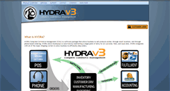 Desktop Screenshot of hydrabackoffice.com